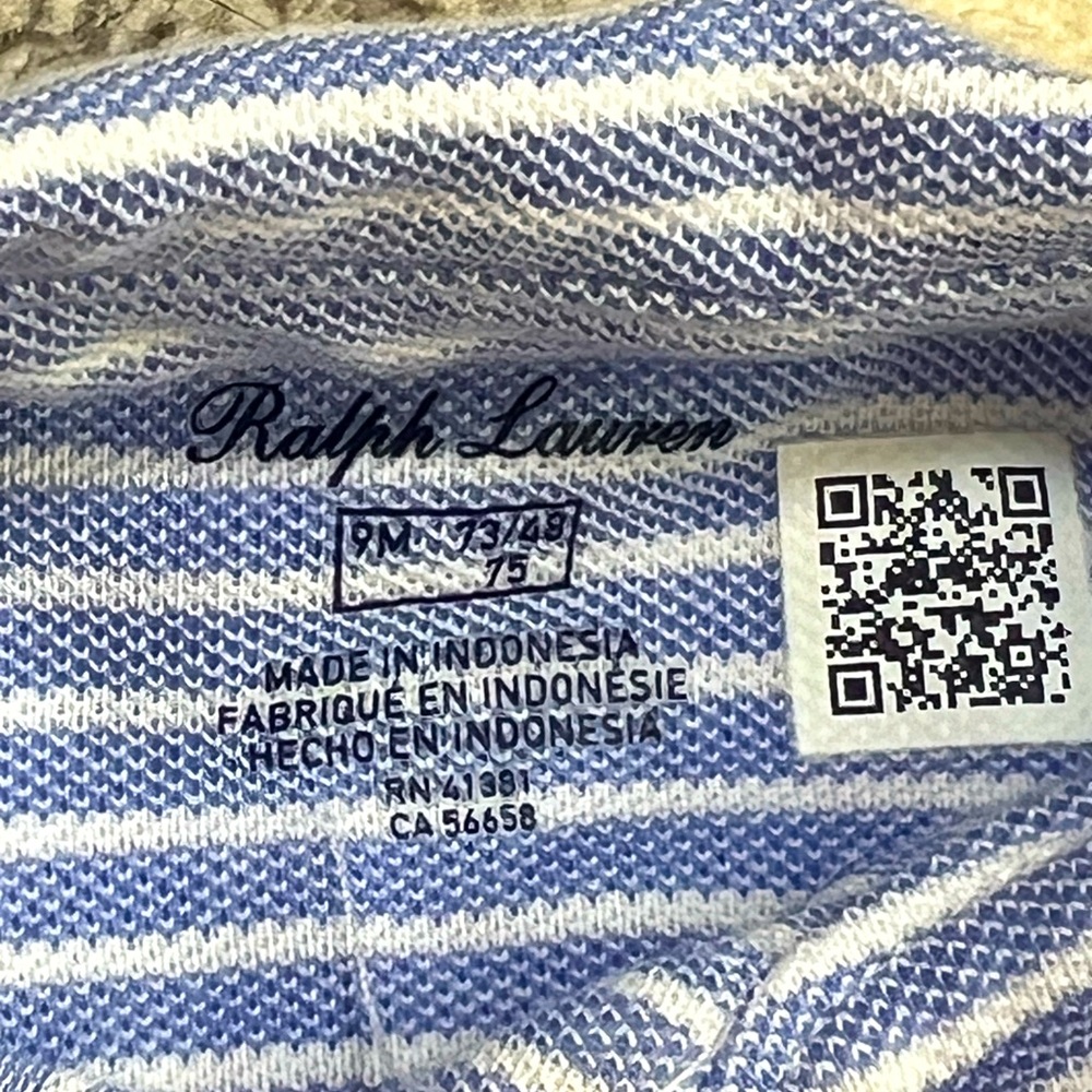 Ralph Lauren summer dress size 9 months - Picture 2 of 2